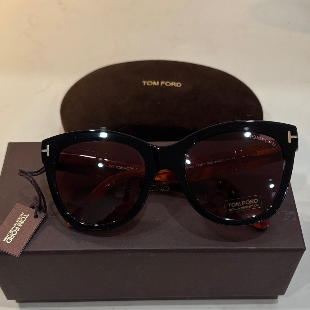 Tom Ford Dark Brown Sunglasses